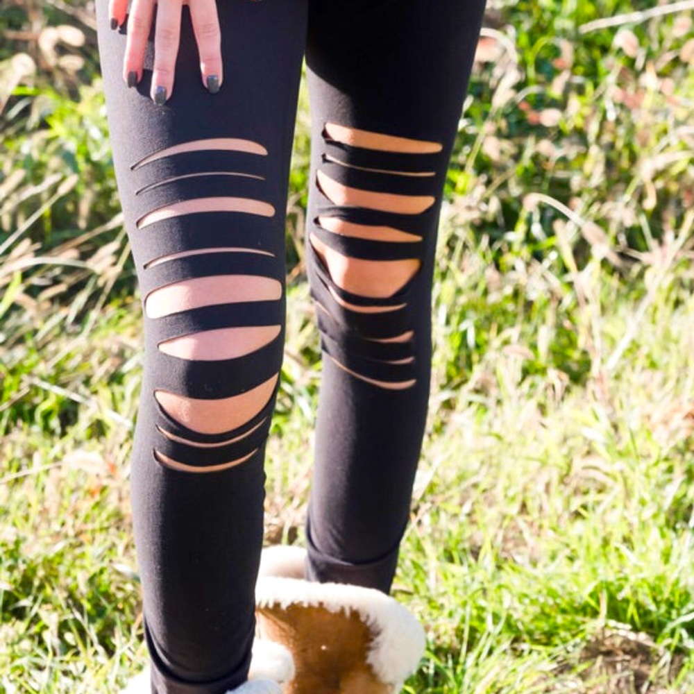 LASER cut leggings By Rae